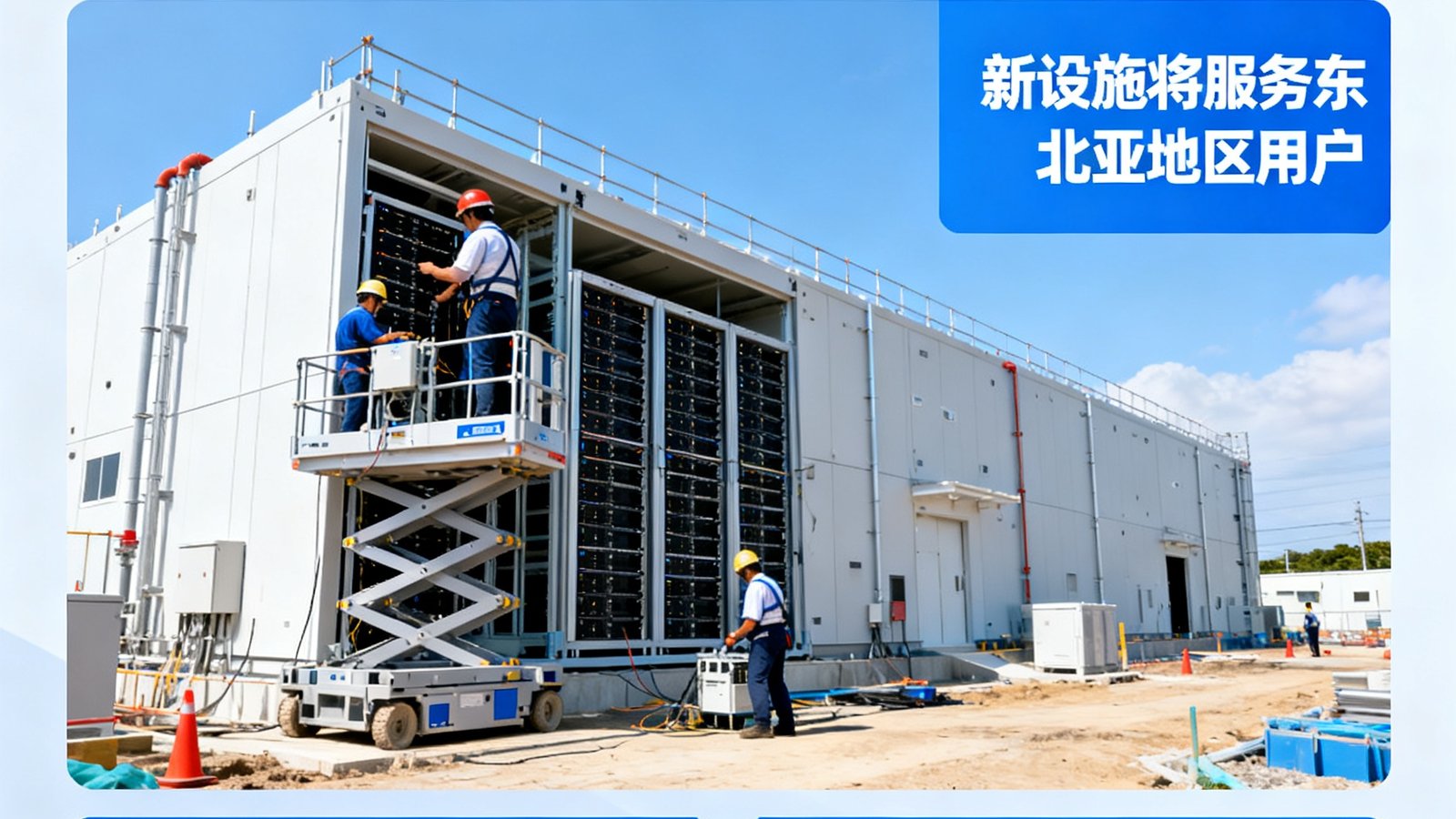 华体会东京数据中心建设进展，新设施将服务东北亚地区用户，预计2026年第一季度投入使用